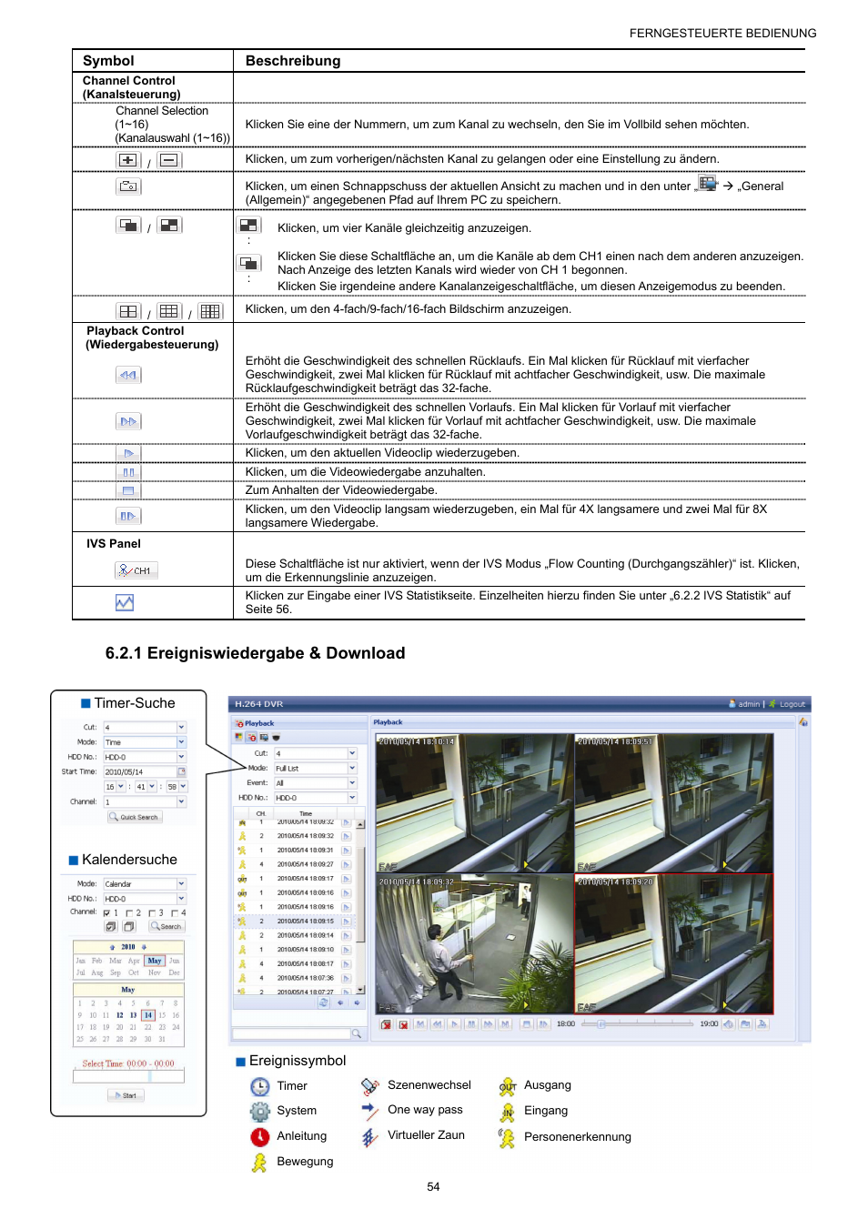 1 ereigniswiedergabe & download | AGI Security SYS-16A901 User Manual User Manual | Page 367 / 459