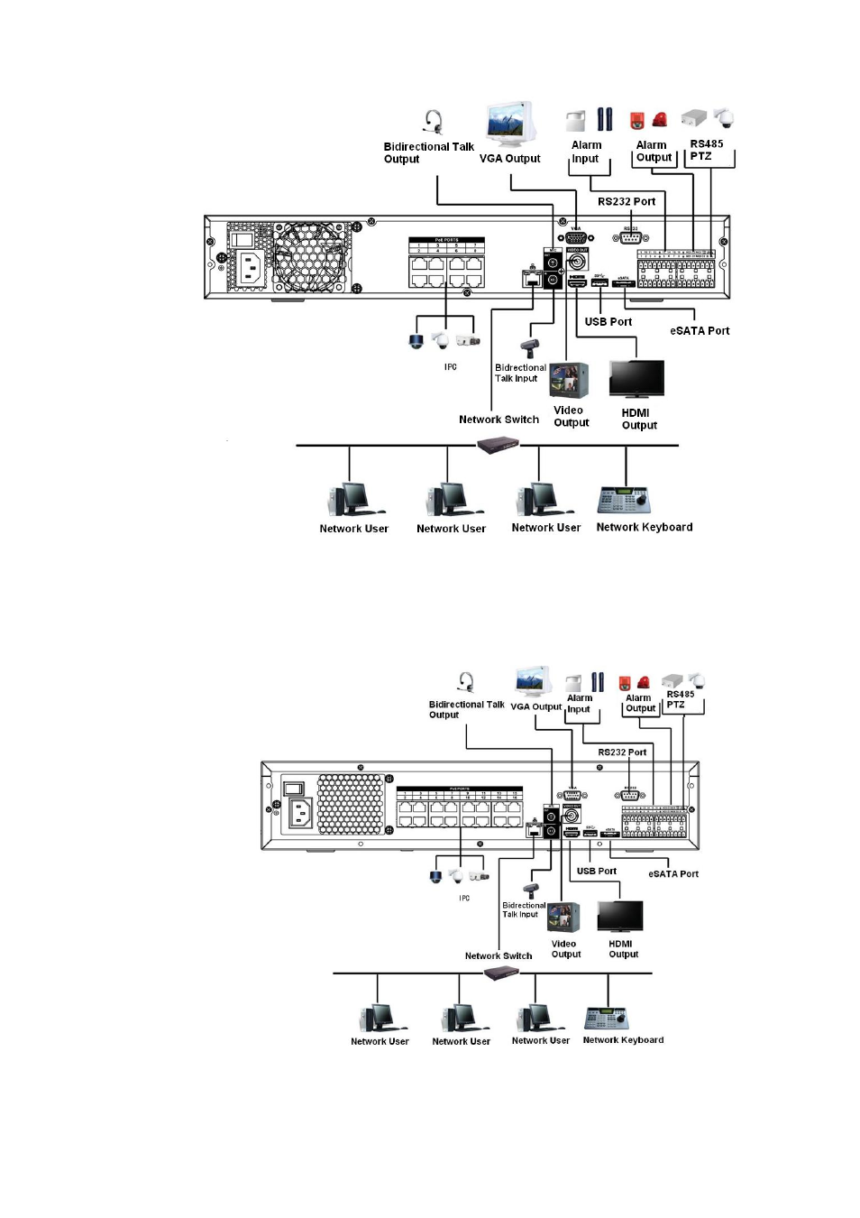 8 nvr48/48-16p series, Nvr48/48-16p series | AGI Security SYS-16HN44P User Manual | Page 107 / 324