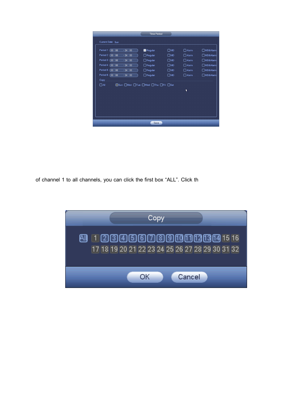 2 schedule snapshot, Schedule snapshot, Figure 4-56 | AGI Security SYS-16HN44P User Manual | Page 153 / 324