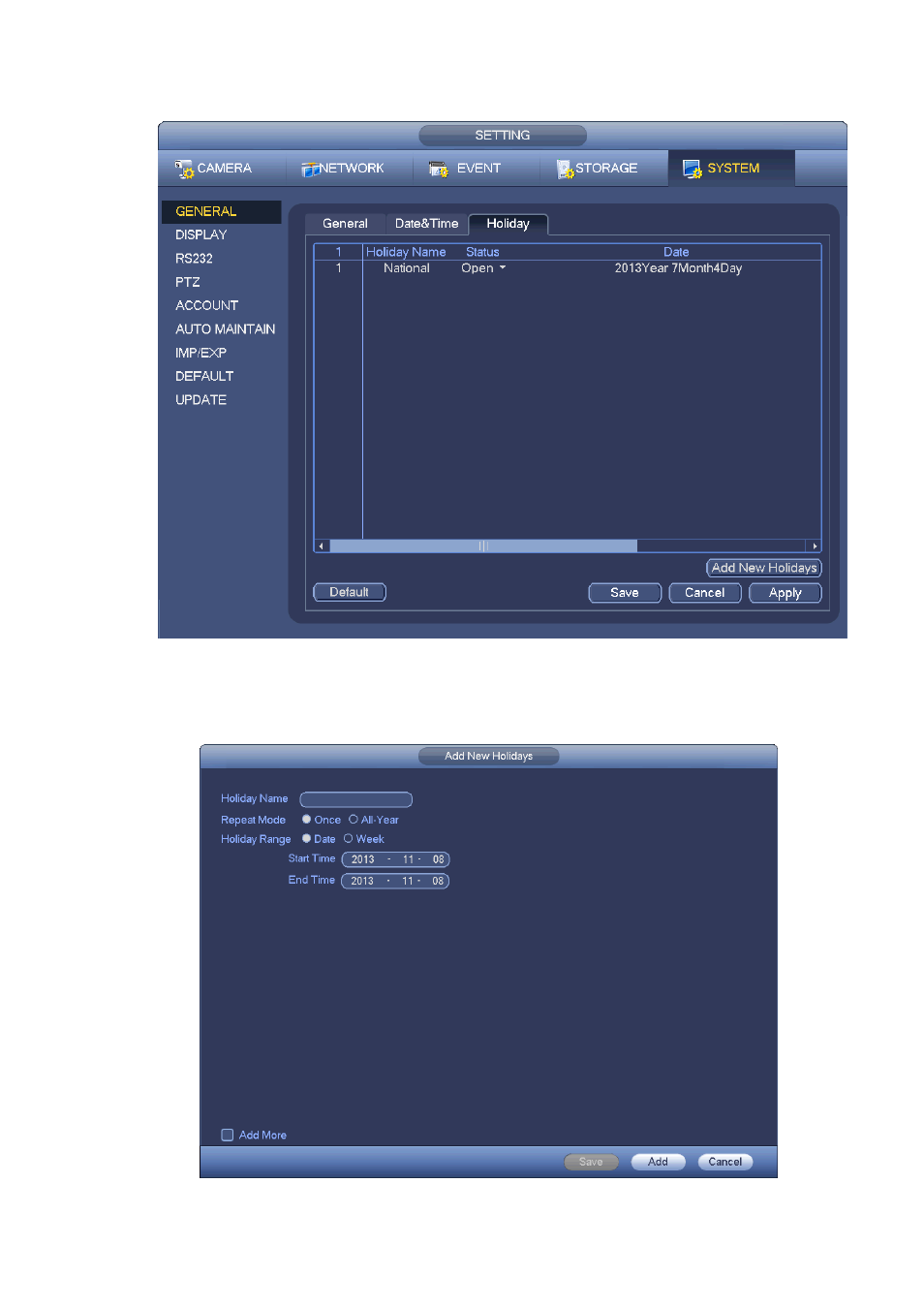 AGI Security SYS-16HN44P User Manual | Page 162 / 324