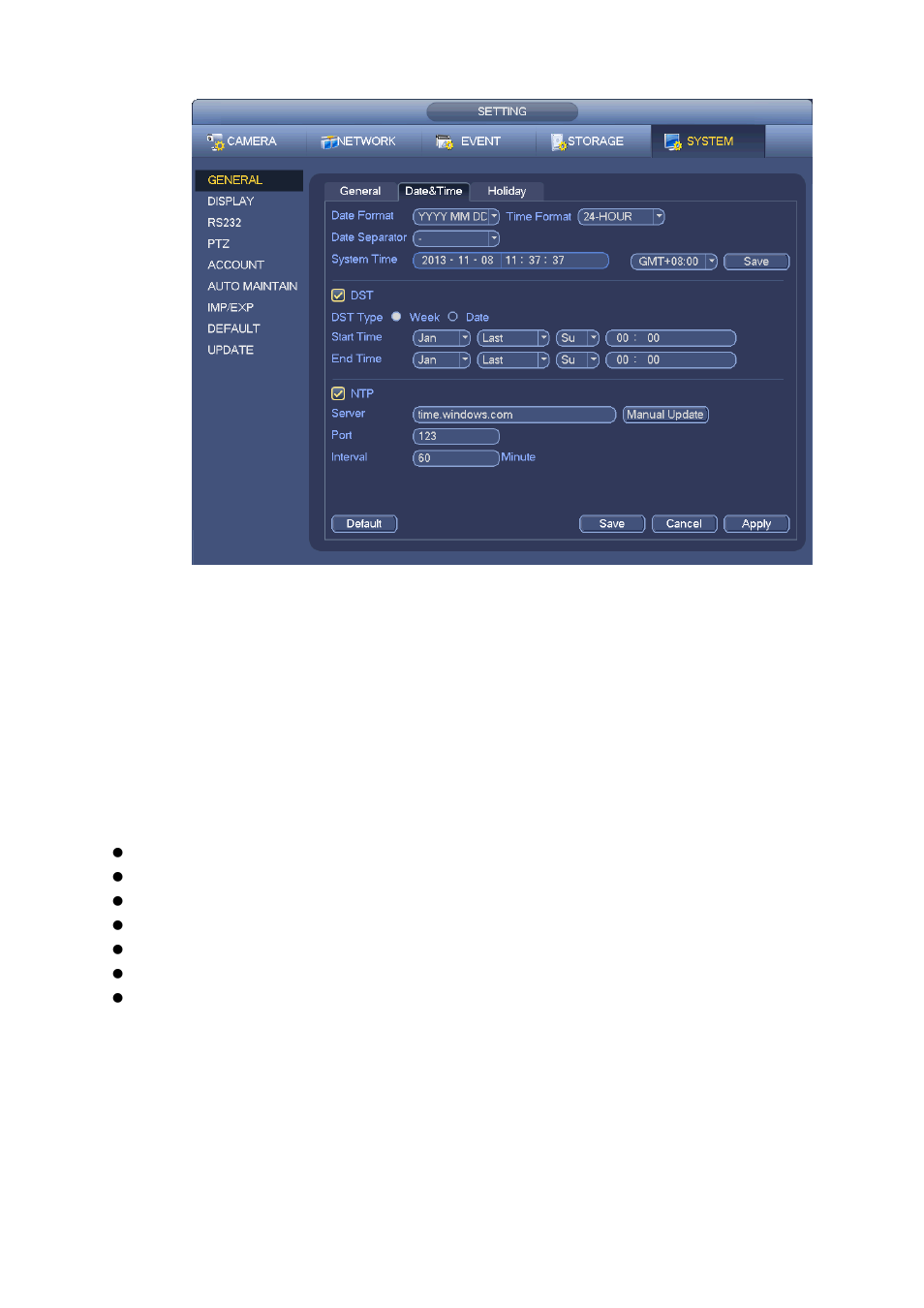 3 holiday, 15 device maintenance and manager, 1 system info | 1 version, Holiday, System info, Version | AGI Security SYS-16HN44P User Manual | Page 223 / 324