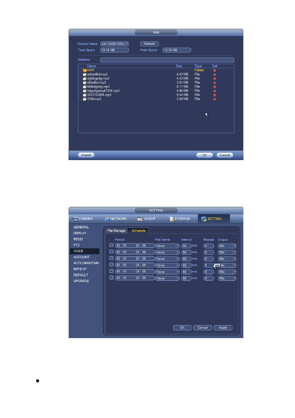 2 schedule, 4 account, Account | AGI Security SYS-16HN44P User Manual | Page 230 / 324