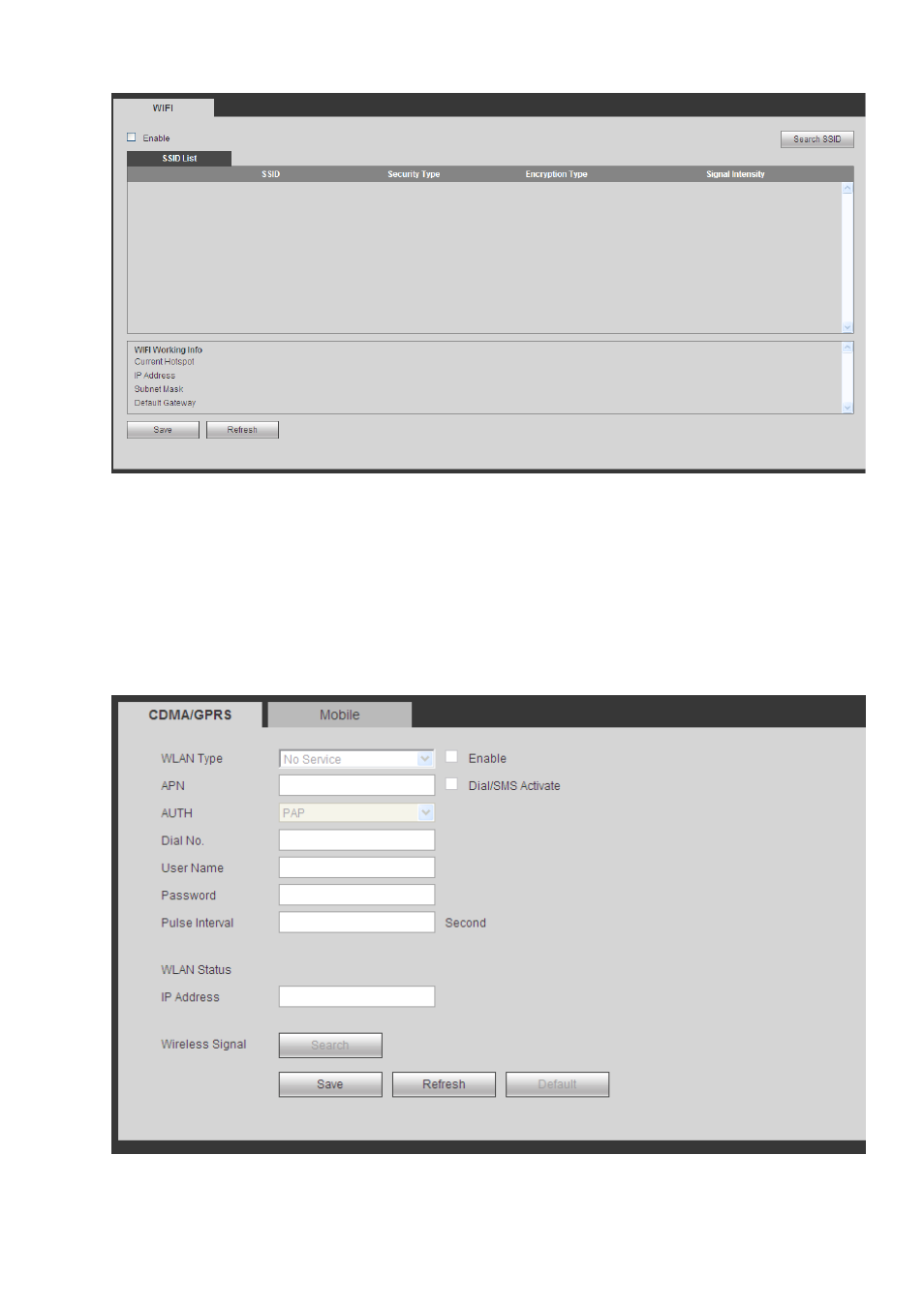 6 3g, 1 cdma/gprs | AGI Security SYS-16HN44P User Manual | Page 260 / 324