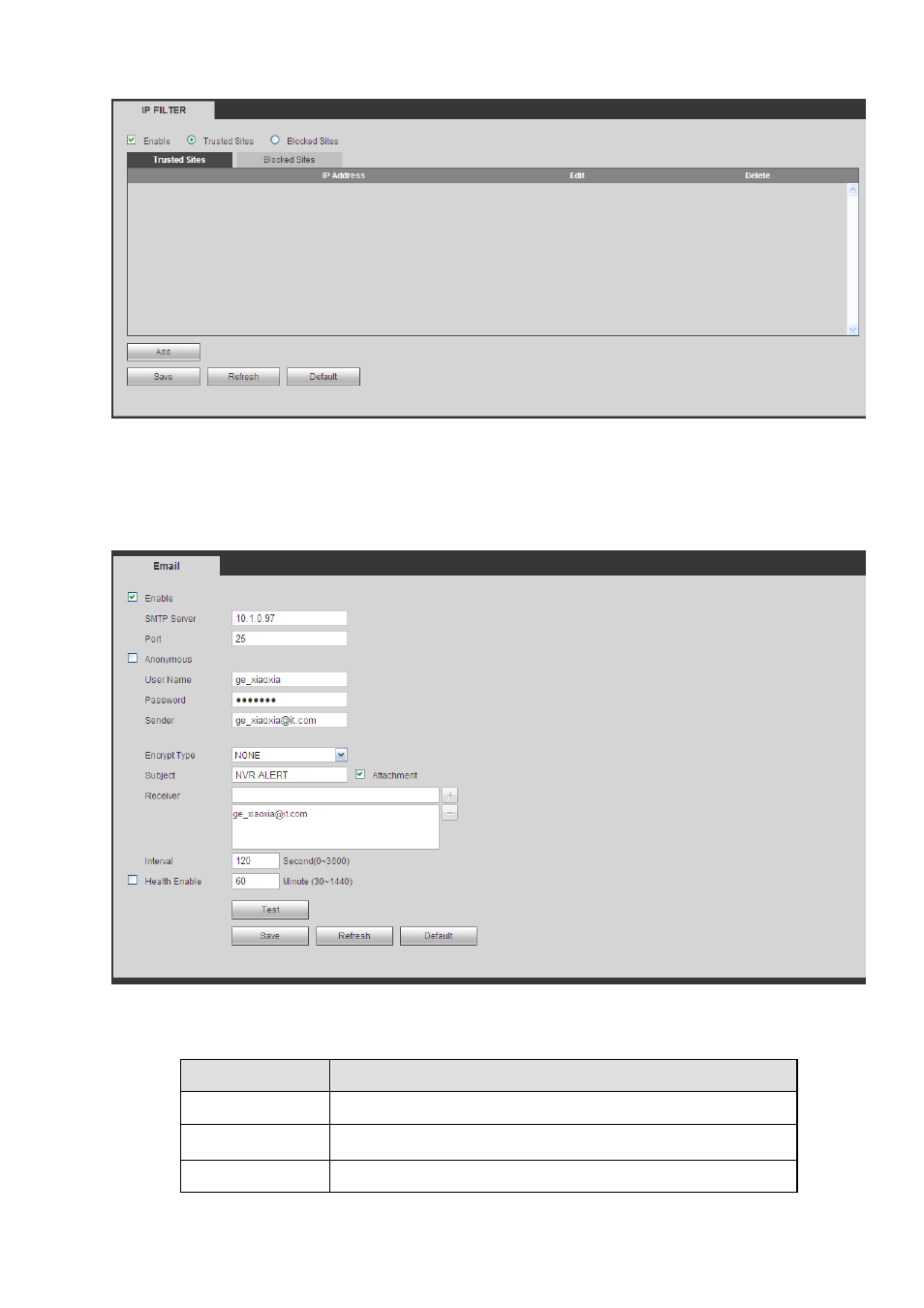 10 email, Email | AGI Security SYS-16HN44P User Manual | Page 264 / 324