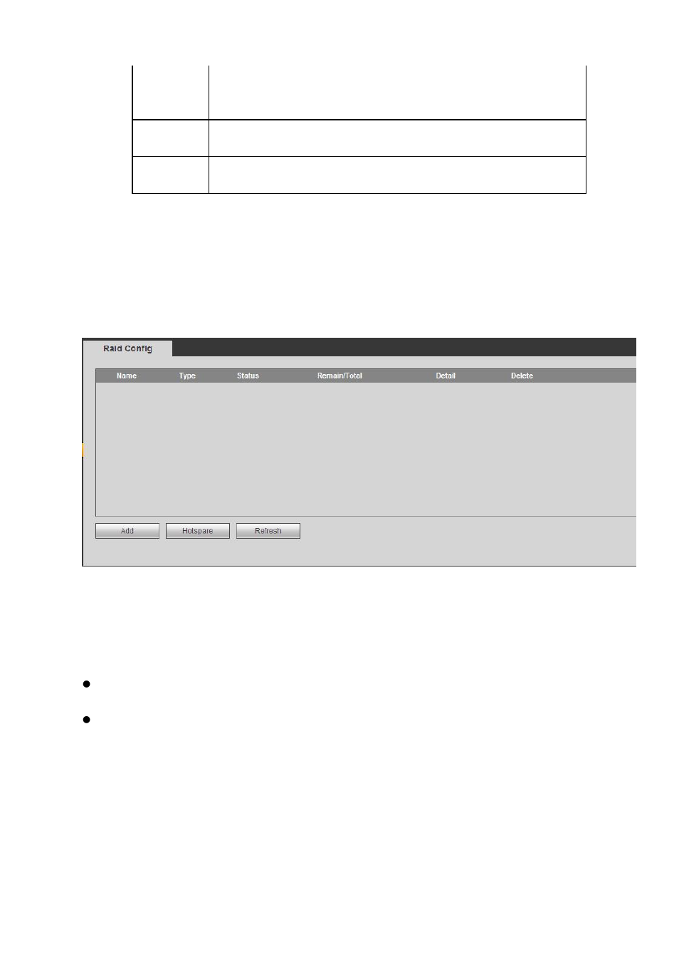 4 raid manager, 1 raid config, 2 hotspare disks | Raid manager | AGI Security SYS-16HN44P User Manual | Page 289 / 324