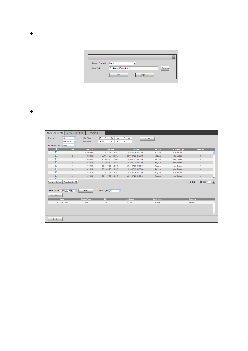 2 download by time, Download by time | AGI Security SYS-16HN44P User Manual | Page 308 / 324