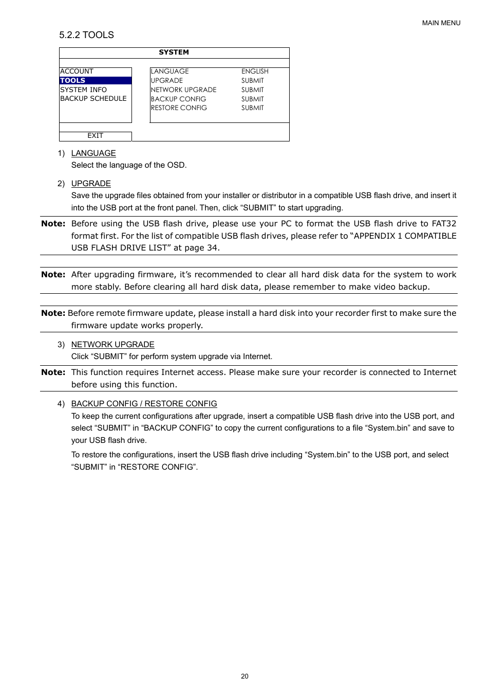 2 tools | AGI Security SYS-4HNVR304 Manual User Manual | Page 26 / 95