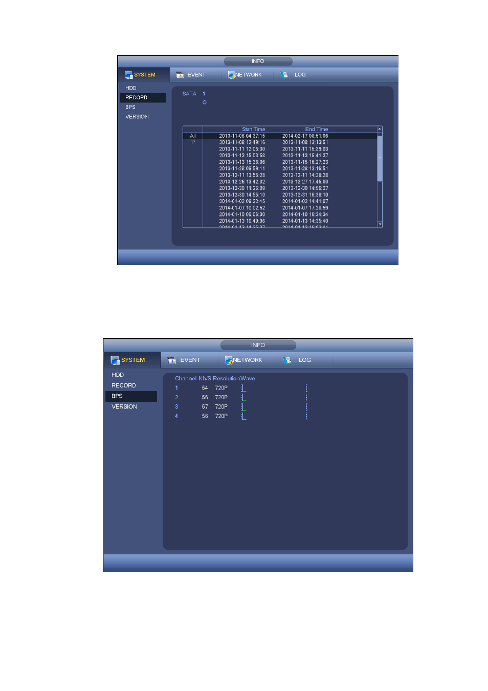 3 bps, 4 version | AGI Security SYS-HC0451S2 User Manual | Page 130 / 276