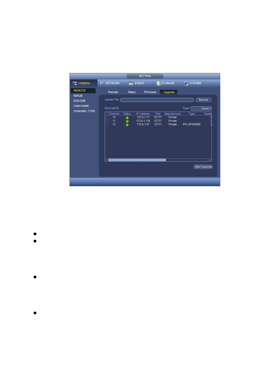 4 remote upgrade, 2 camera | AGI Security SYS-HC0451S2 User Manual | Page 138 / 276