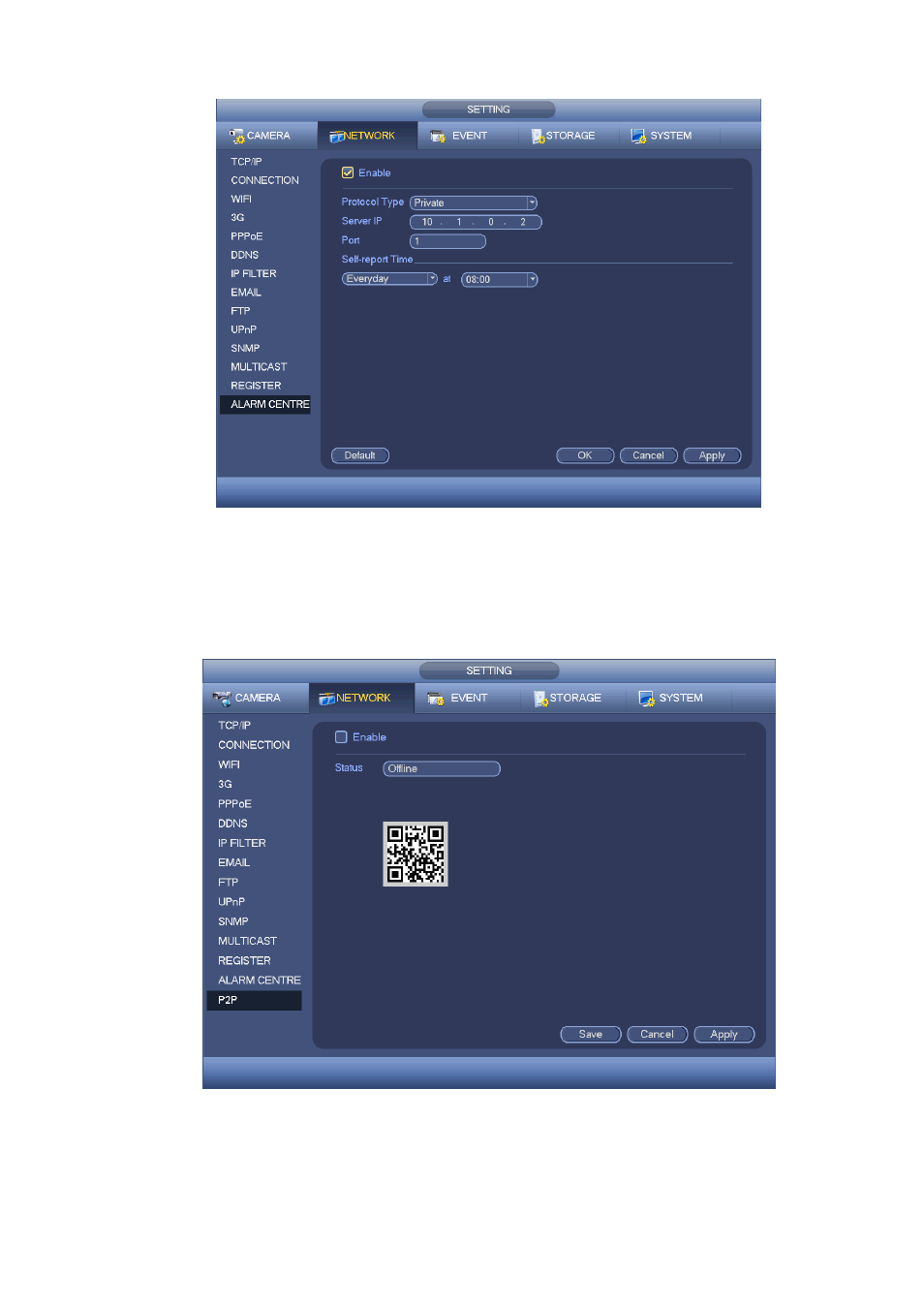 15 p2p, 3 event, 1 detect | E vent | AGI Security SYS-HC0451S2 User Manual | Page 160 / 276