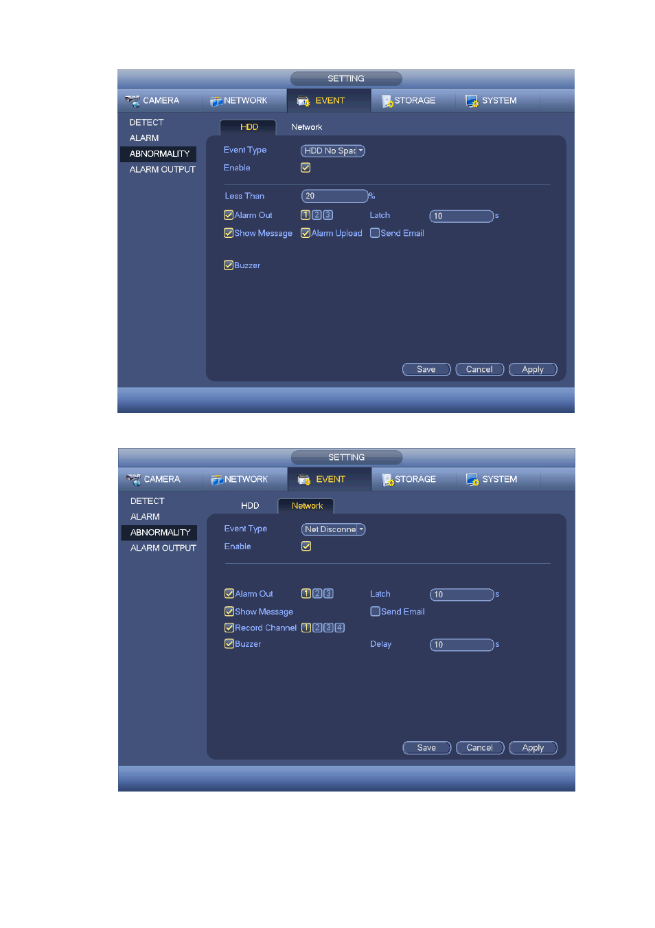 4 alarm output | AGI Security SYS-HC0451S2 User Manual | Page 172 / 276