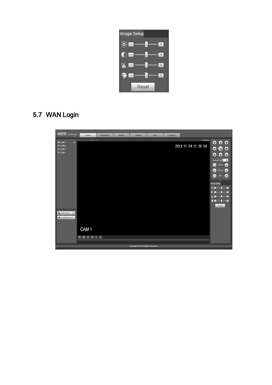 7 wan login, Wan login | AGI Security SYS-HC0451S2 User Manual | Page 205 / 276