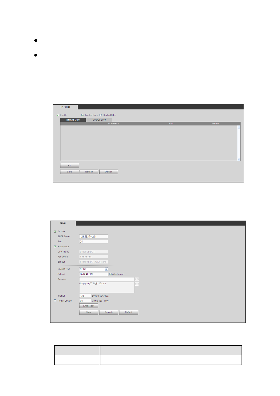 8 ip filter, 9 email | AGI Security SYS-HC0451S2 User Manual | Page 220 / 276