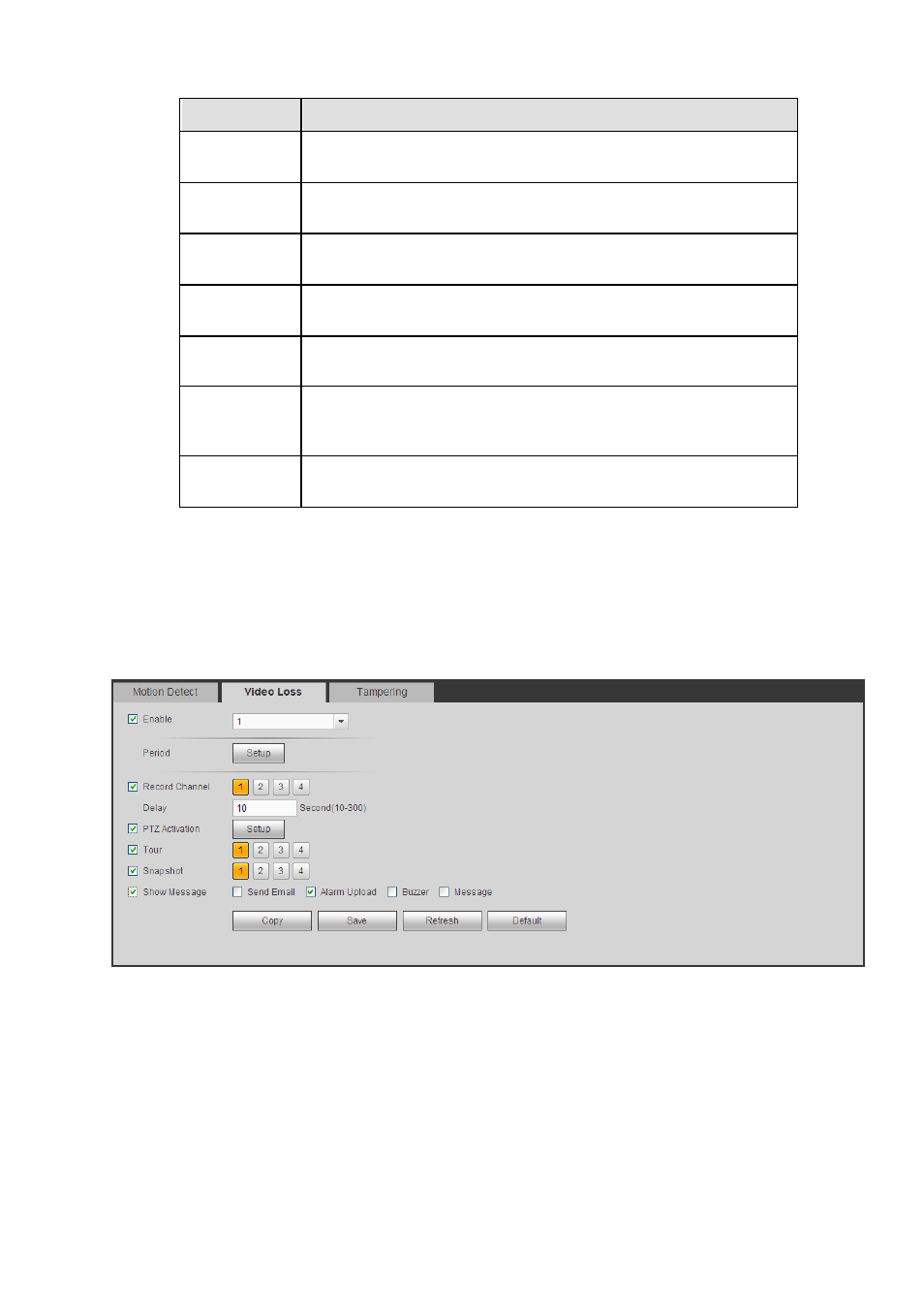2 video loss, 3 tampering | AGI Security SYS-HC0451S2 User Manual | Page 232 / 276