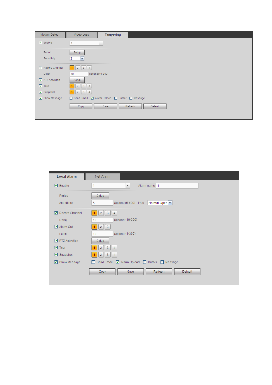 2 alarm, 1 local alarm, Figure 5-56 | AGI Security SYS-HC0451S2 User Manual | Page 233 / 276