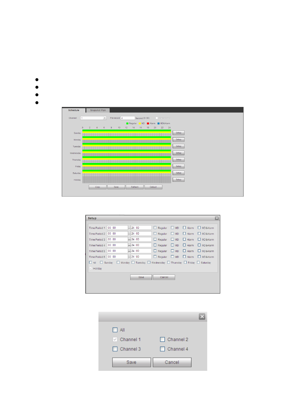 4 storage, 1 schedule, Storage | AGI Security SYS-HC0451S2 User Manual | Page 237 / 276