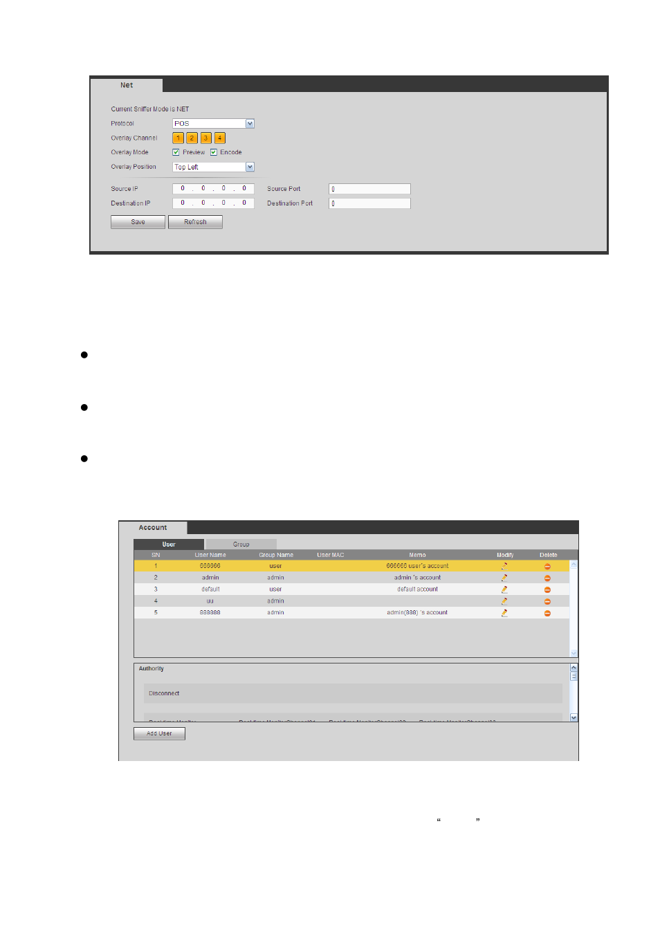 5 account, 1 user name | AGI Security SYS-HC0451S2 User Manual | Page 246 / 276