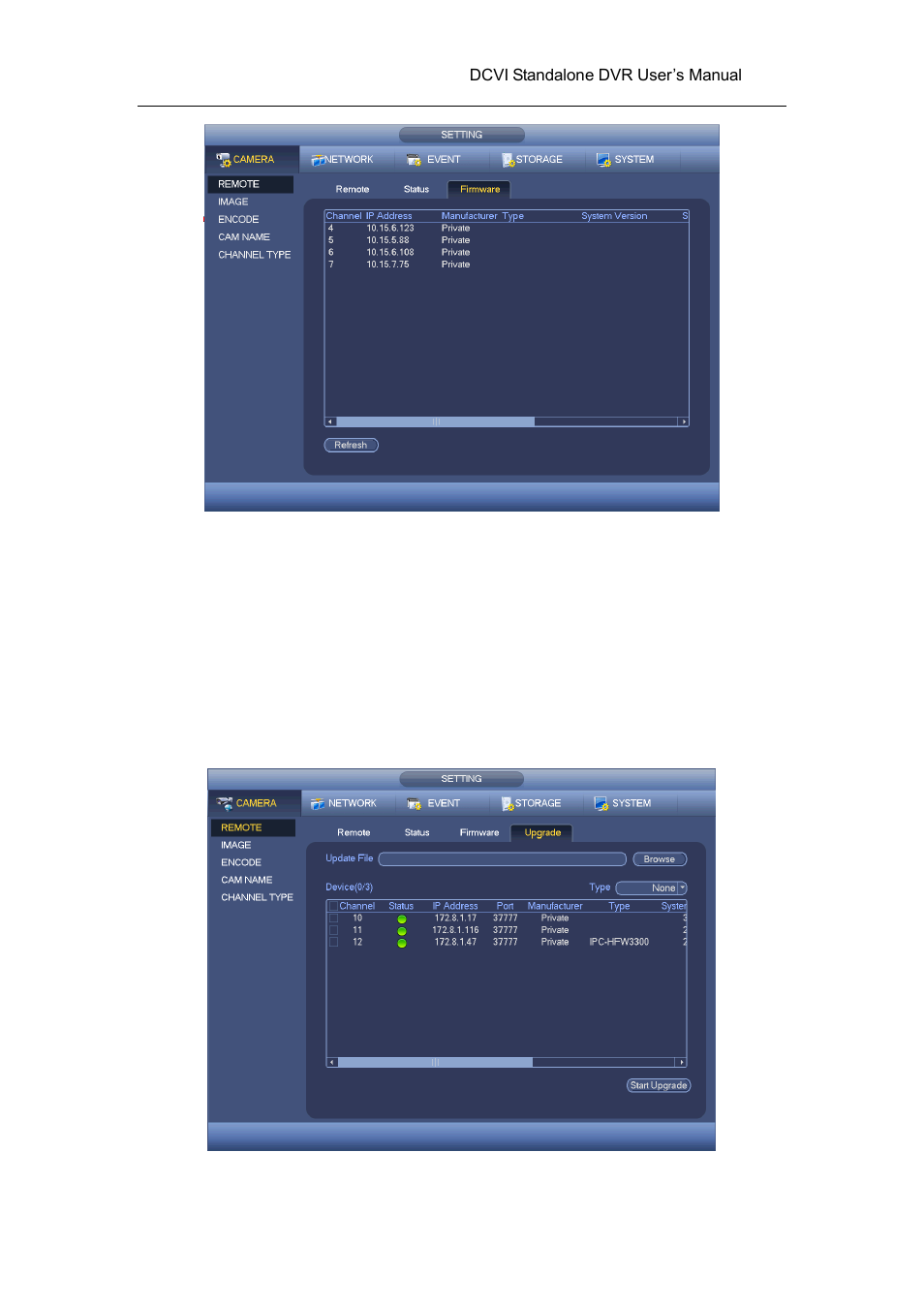 4 remote upgrade | AGI Security SYS-HC0451 HDCVI DVR User Manual User Manual | Page 105 / 285