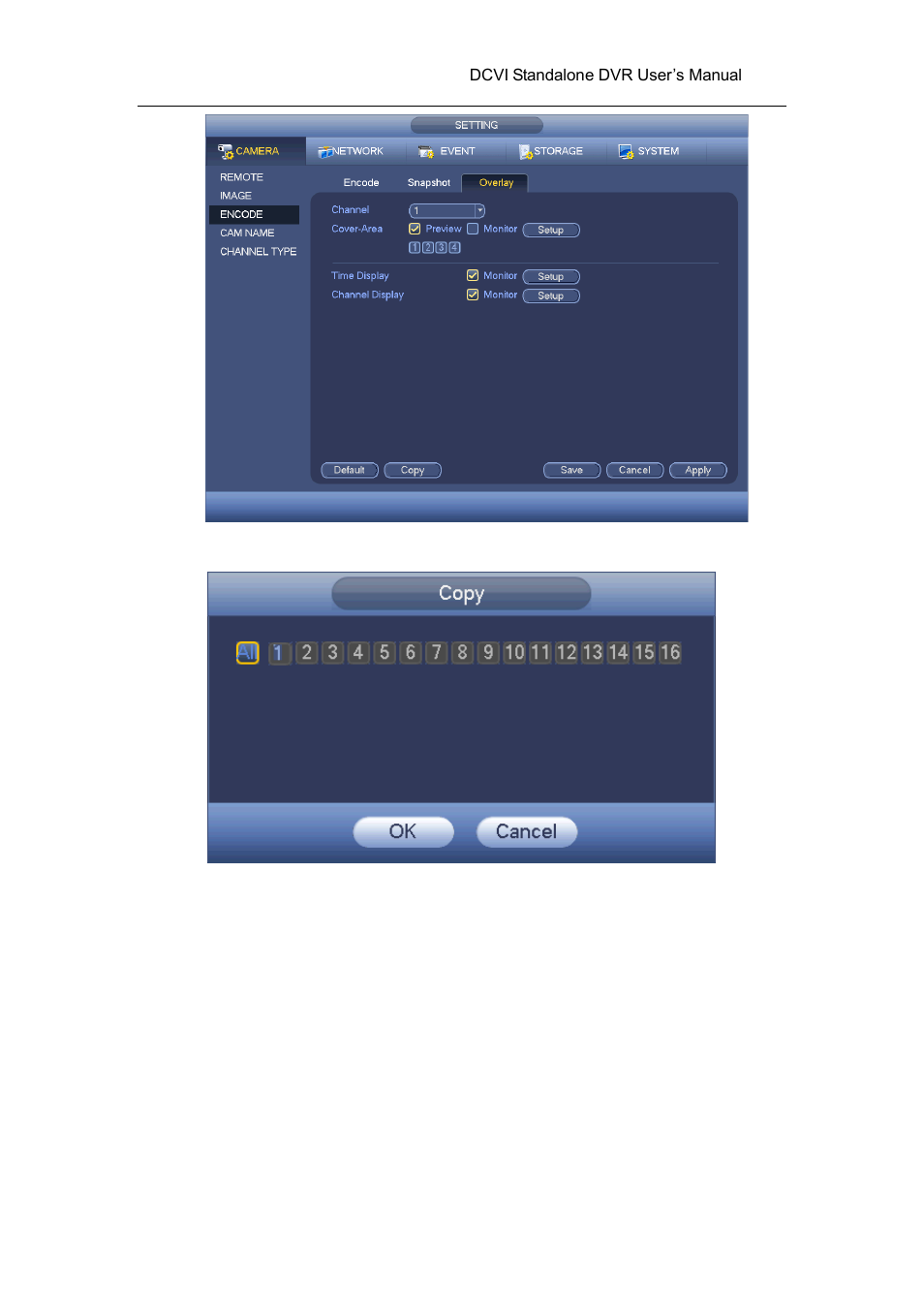 4 channel name | AGI Security SYS-HC0451 HDCVI DVR User Manual User Manual | Page 111 / 285