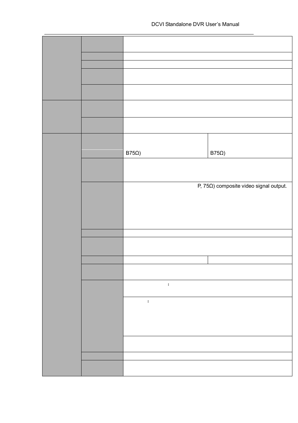 AGI Security SYS-HC0451 HDCVI DVR User Manual User Manual | Page 12 / 285