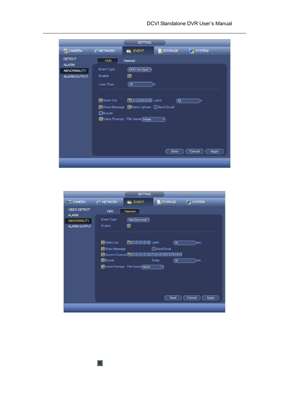 4 alarm output | AGI Security SYS-HC0451 HDCVI DVR User Manual User Manual | Page 147 / 285