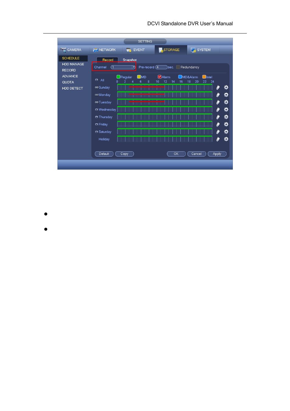 2 trigger snapshot | AGI Security SYS-HC0451 HDCVI DVR User Manual User Manual | Page 153 / 285