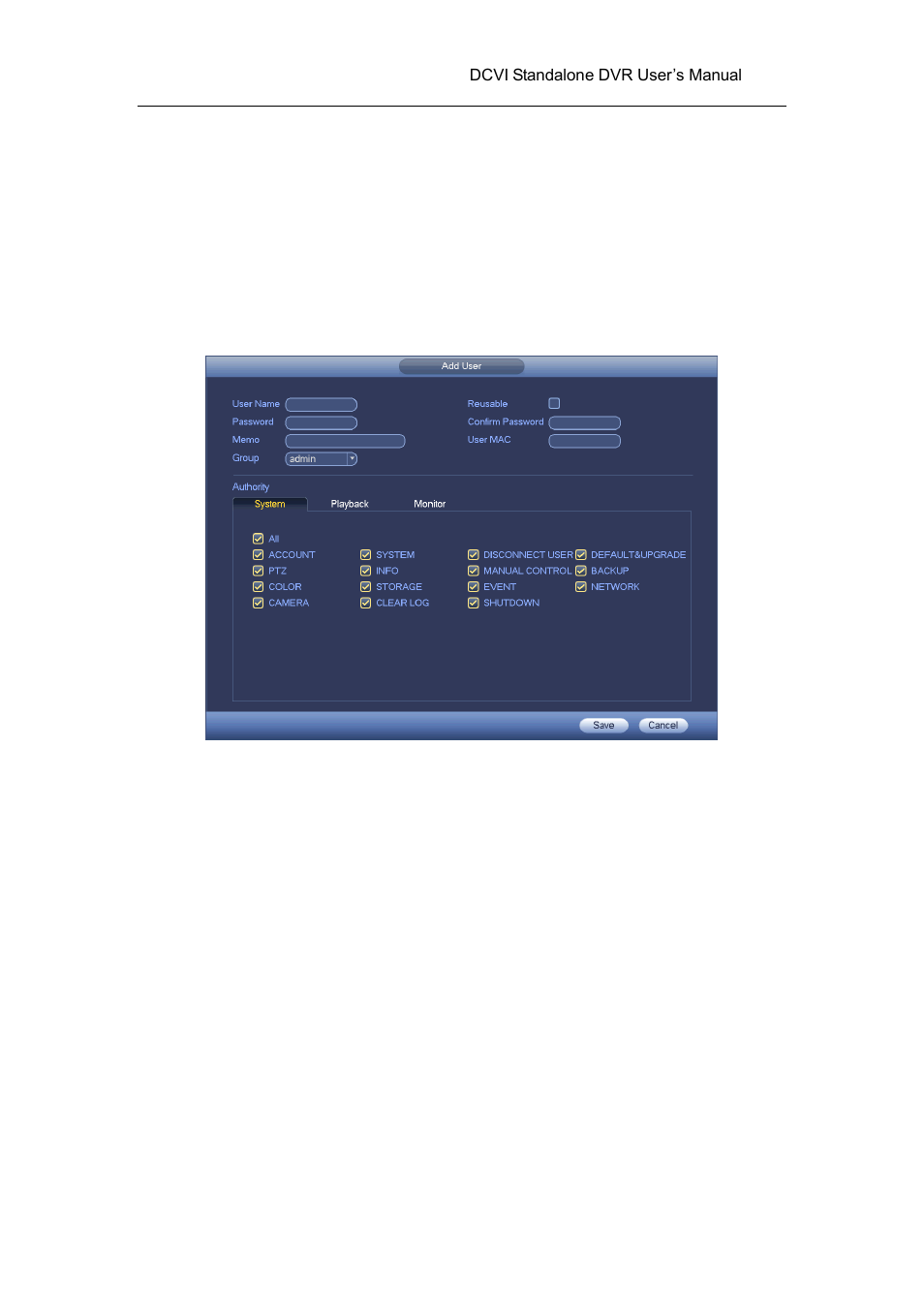 2 add/modify user, 9 auto maintain, Figure | Figure 4-160 | AGI Security SYS-HC0451 HDCVI DVR User Manual User Manual | Page 182 / 285