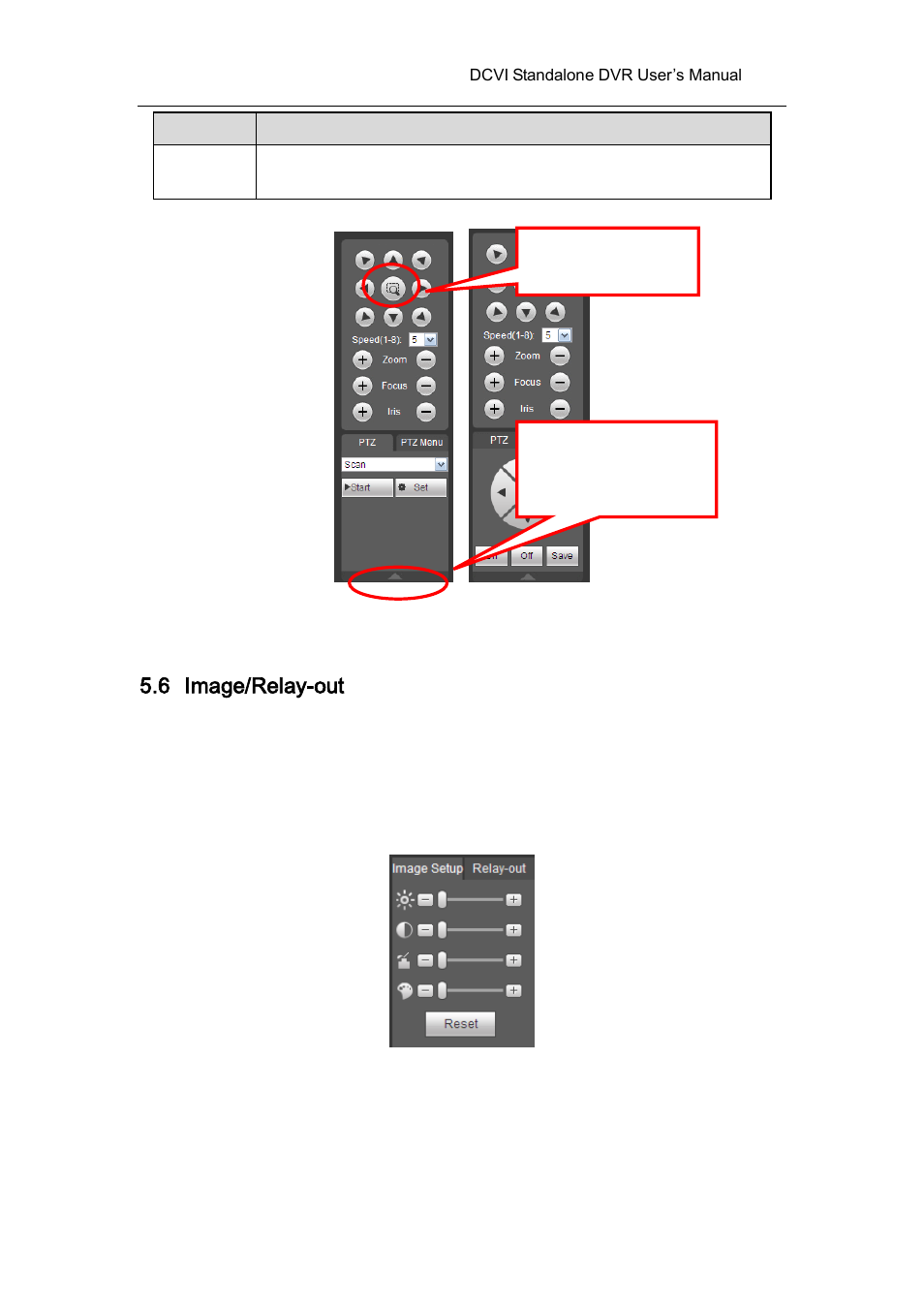 6 image/relay-out, 1 image, 2 relay output | Image/relay-out, Image, Relay output | AGI Security SYS-HC0451 HDCVI DVR User Manual User Manual | Page 191 / 285