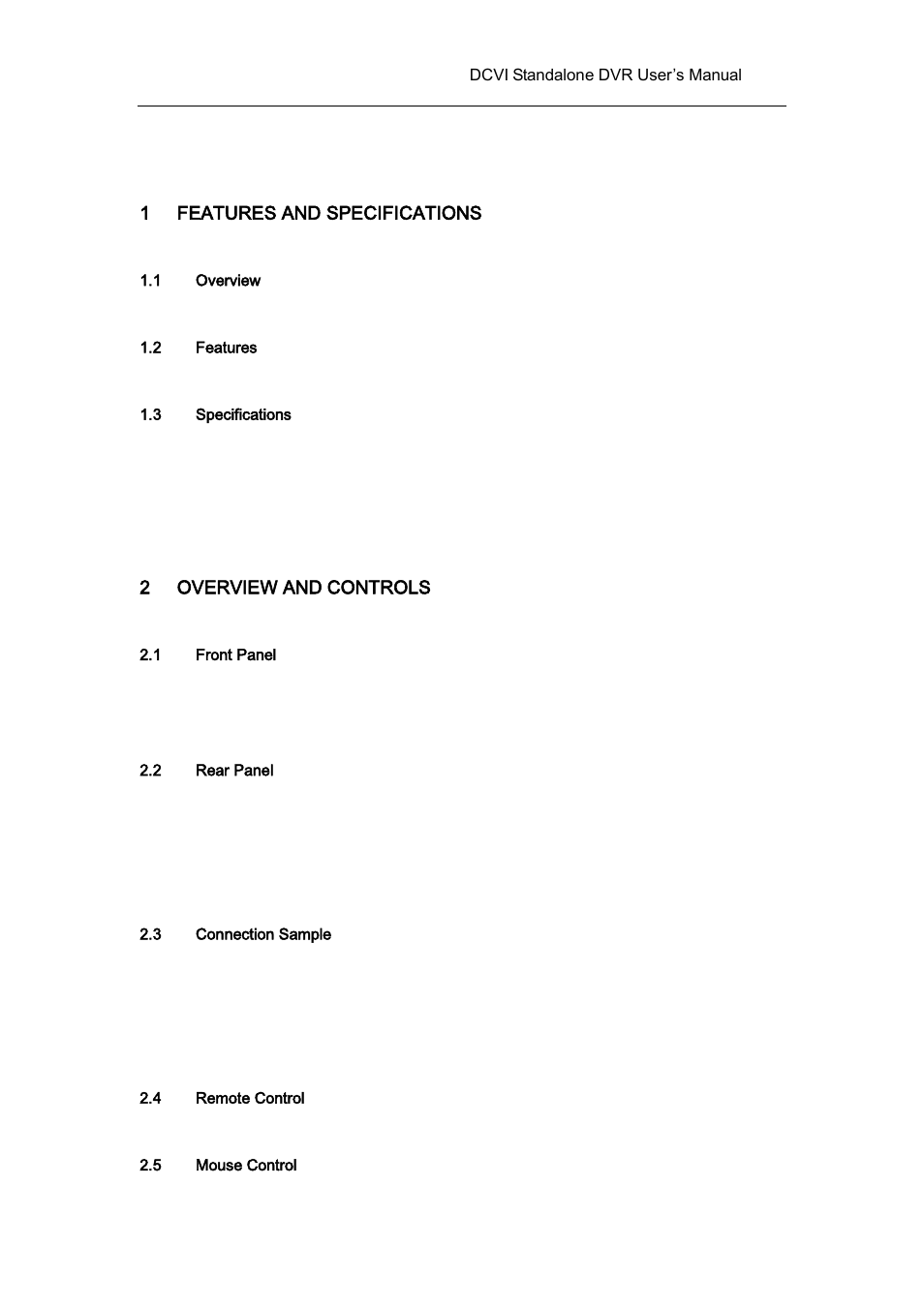 AGI Security SYS-HC0451 HDCVI DVR User Manual User Manual | Page 2 / 285
