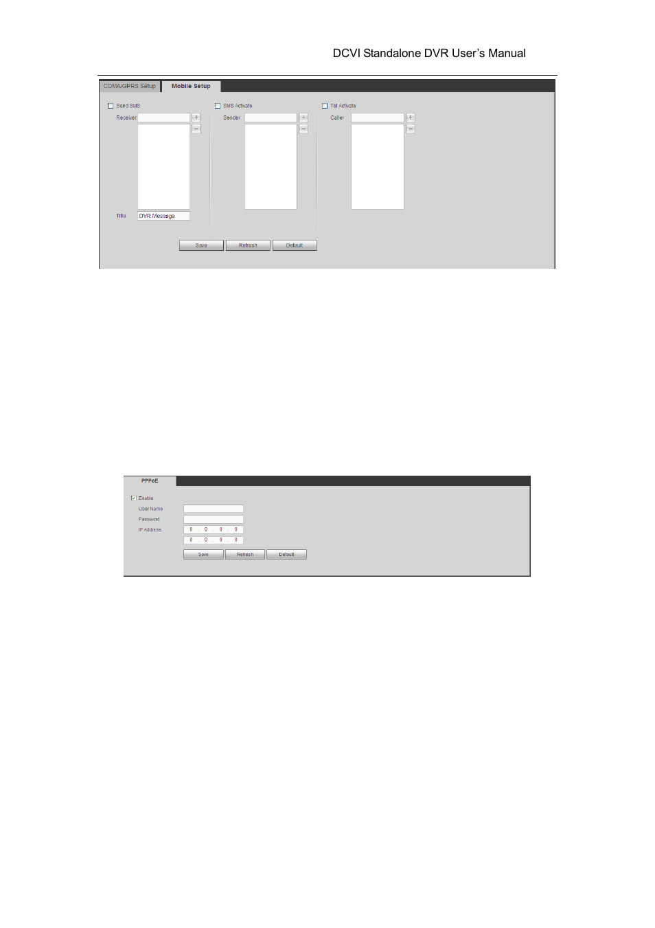 6 pppoe, 7 ddns | AGI Security SYS-HC0451 HDCVI DVR User Manual User Manual | Page 205 / 285