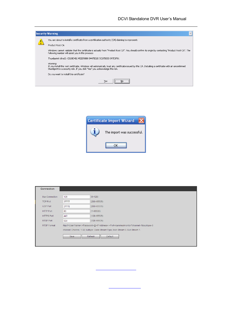 3 view and set https port, 4 login | AGI Security SYS-HC0451 HDCVI DVR User Manual User Manual | Page 216 / 285