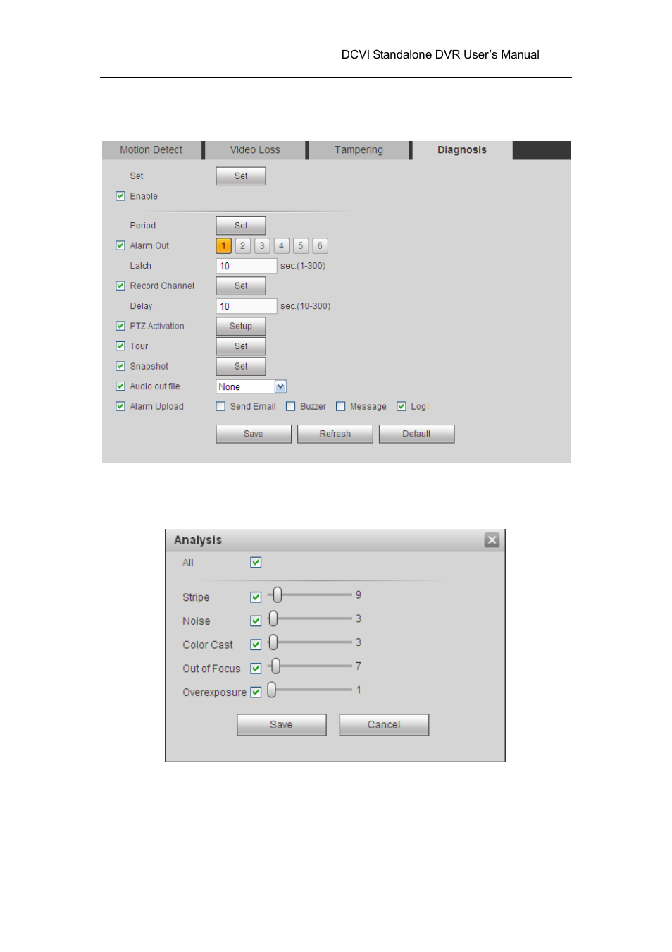 4 diagnosis | AGI Security SYS-HC0451 HDCVI DVR User Manual User Manual | Page 222 / 285