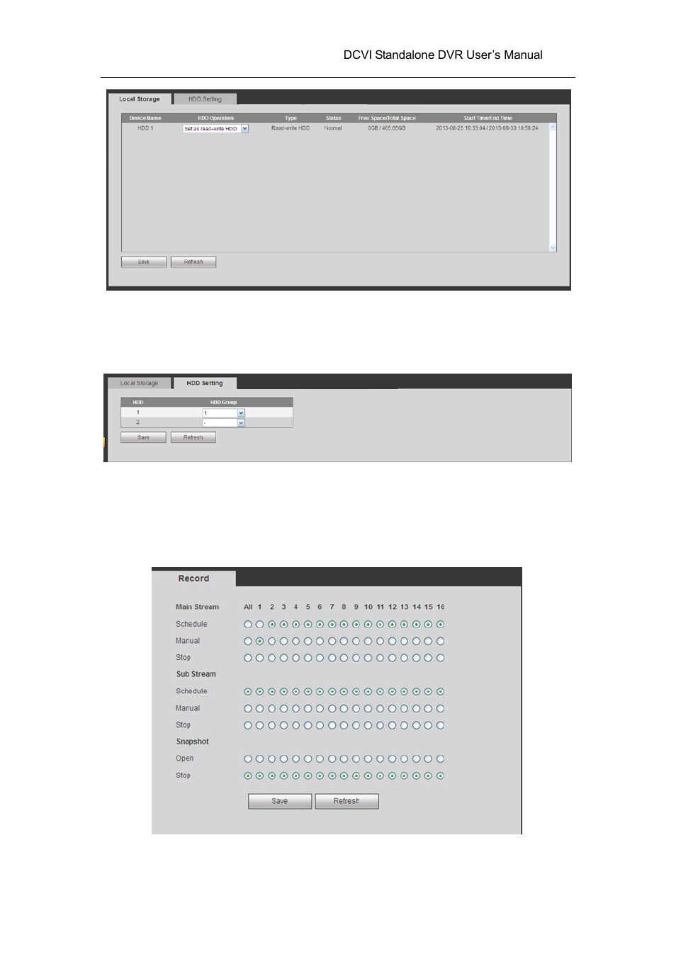 1 hdd setting, 3 manual record, Figure 5-78 | AGI Security SYS-HC0451 HDCVI DVR User Manual User Manual | Page 232 / 285