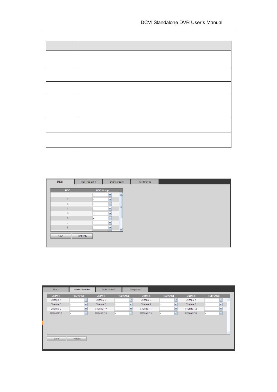 4 advanced, 1 hdd, 2 main stream | AGI Security SYS-HC0451 HDCVI DVR User Manual User Manual | Page 233 / 285