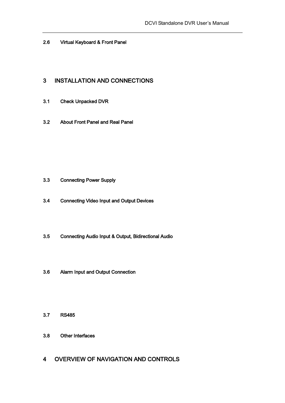 AGI Security SYS-HC0451 HDCVI DVR User Manual User Manual | Page 3 / 285