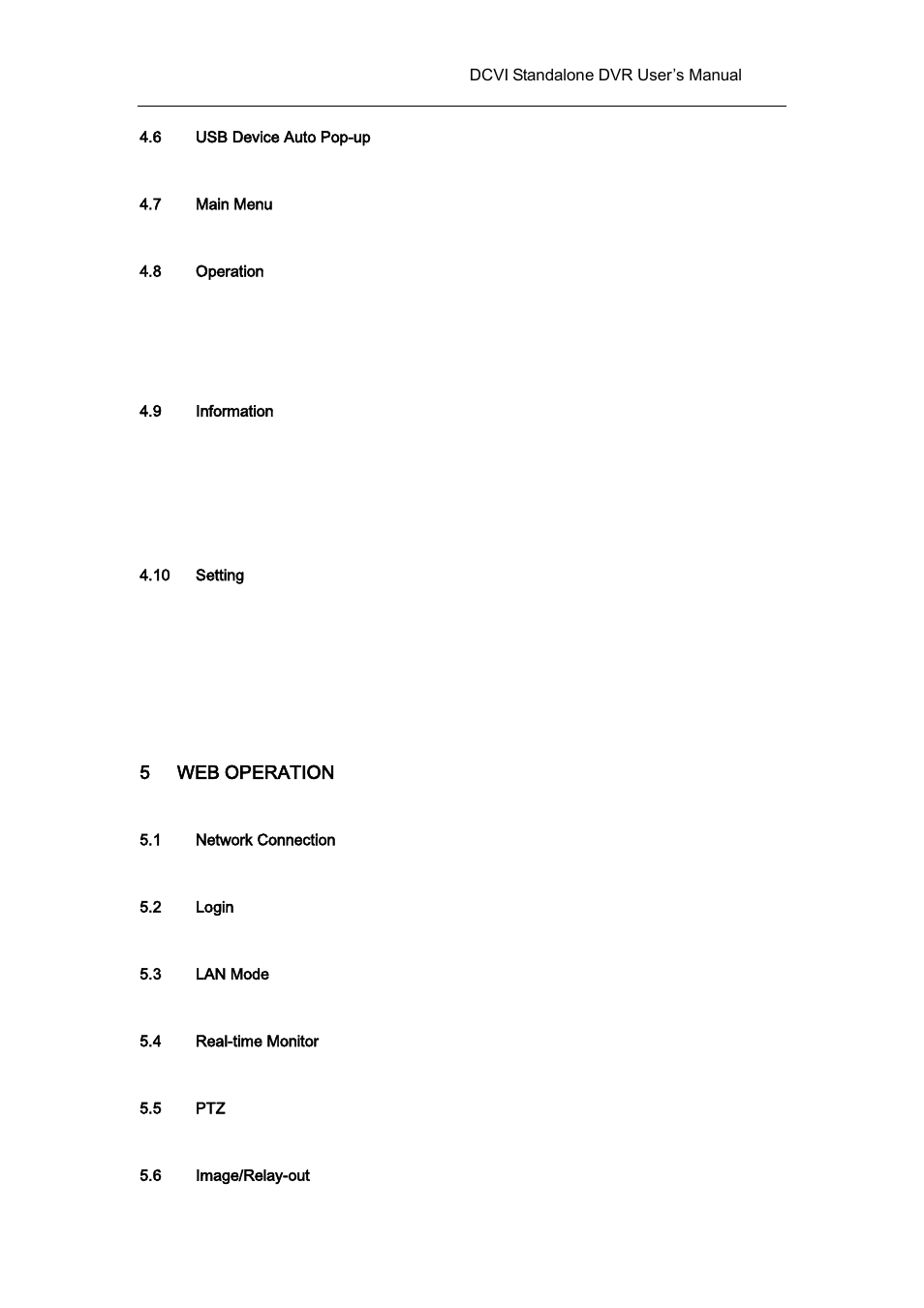 AGI Security SYS-HC0451 HDCVI DVR User Manual User Manual | Page 5 / 285