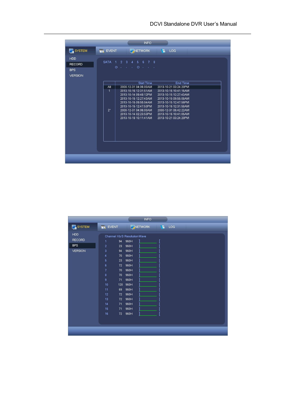 3 bps, 4 version | AGI Security SYS-HC0451 HDCVI DVR User Manual User Manual | Page 96 / 285