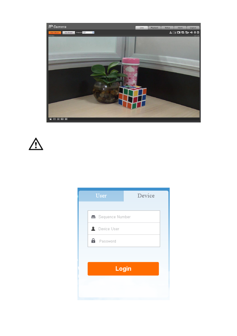2 device login, Device login | AGI Security SYS-HC0451 P2P Operation Manual User Manual | Page 13 / 14