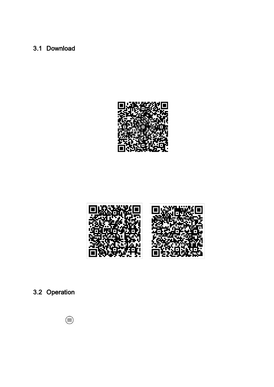 3 cell phone client, 1 download, 1 android | 2 iphone, 2 operation, Cell phone client, Download, Android, Iphone, Operation | AGI Security SYS-HC0451 P2P Operation Manual User Manual | Page 7 / 14