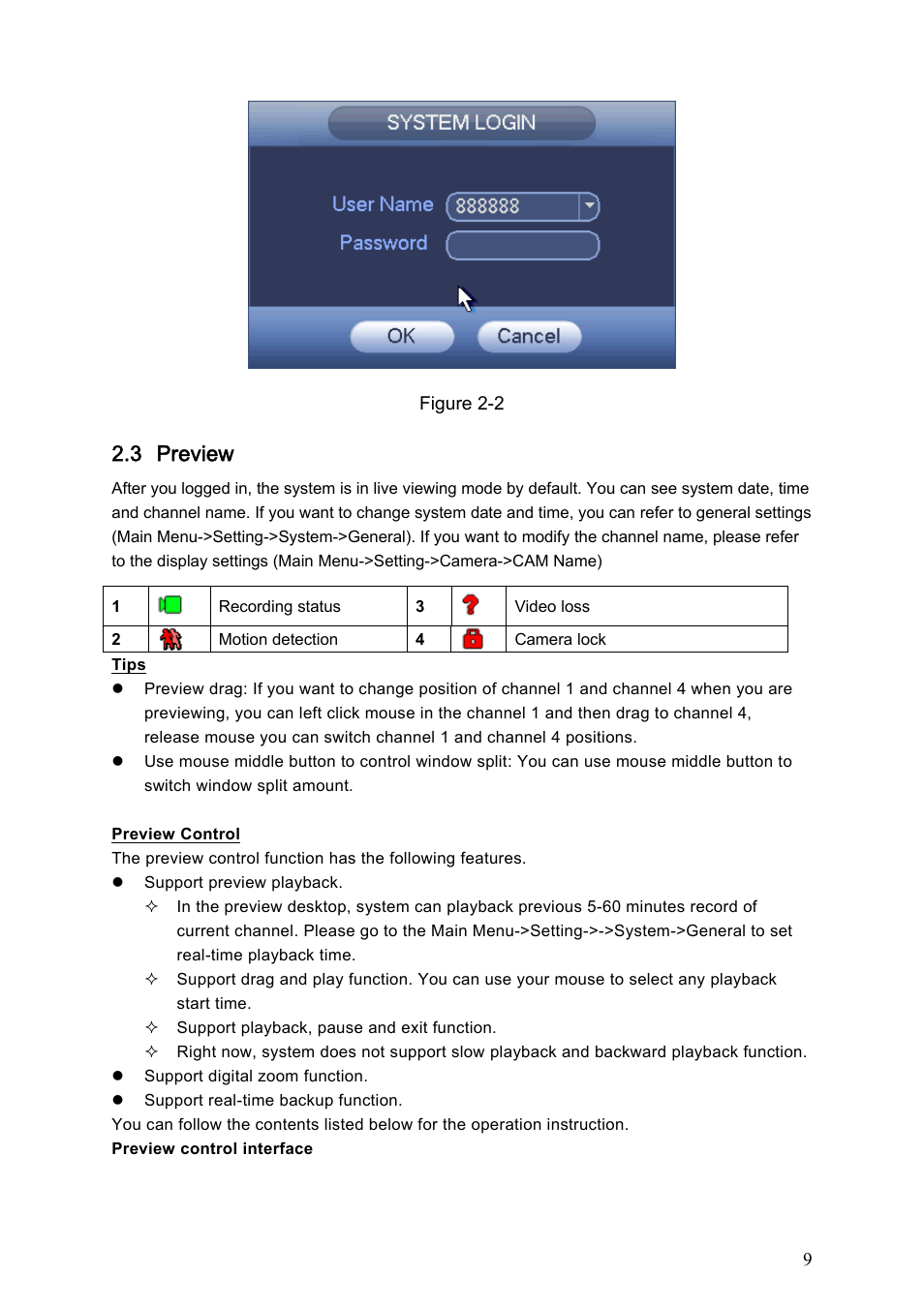 3 preview | AGI Security SYS-HC0451 Standalone DVR Quick Start Guide User Manual | Page 13 / 39