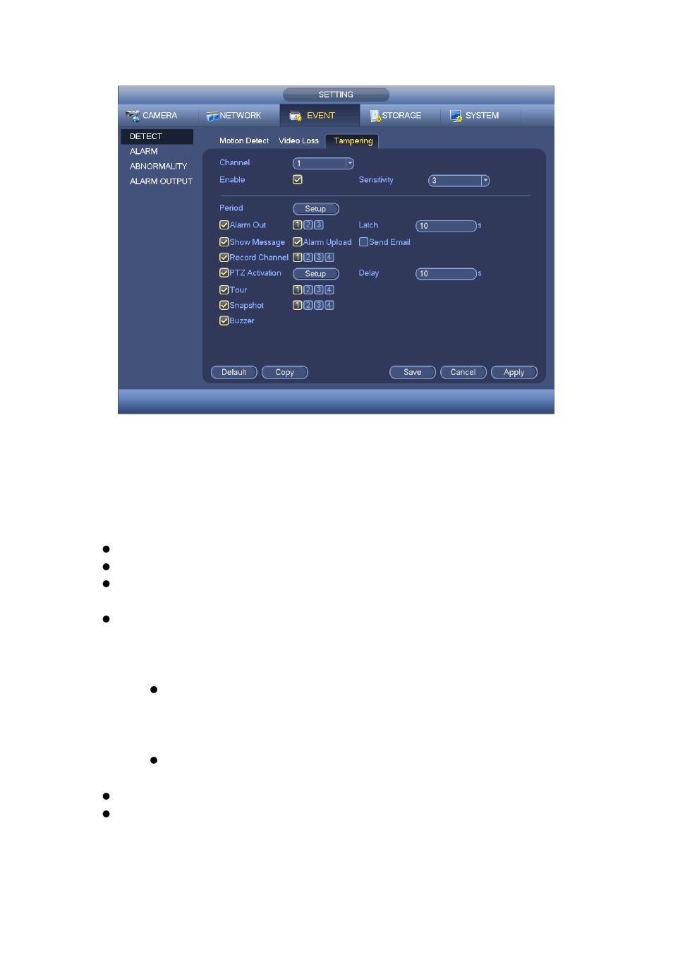 2 alarm | AGI Security SYS-HC0851S2 User Manual | Page 134 / 266