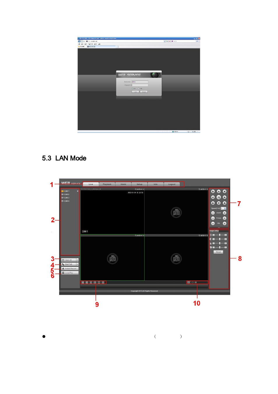 3 lan mode, Lan mode | AGI Security SYS-HC0851S2 User Manual | Page 177 / 266