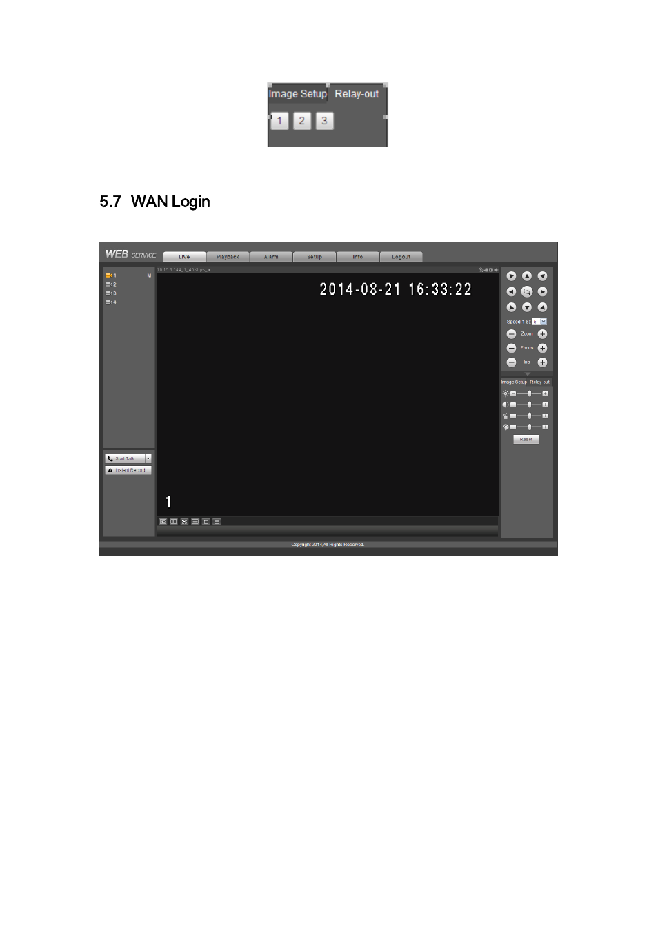 7 wan login, Wan login | AGI Security SYS-HC0851S2 User Manual | Page 182 / 266