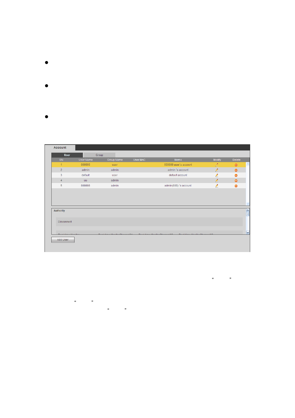 6 account, 1 user name | AGI Security SYS-HC0851S2 User Manual | Page 227 / 266