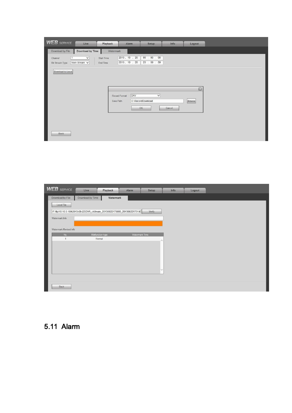 11 alarm, Alarm, R 5.11) | AGI Security SYS-HC0851S2 User Manual | Page 237 / 266