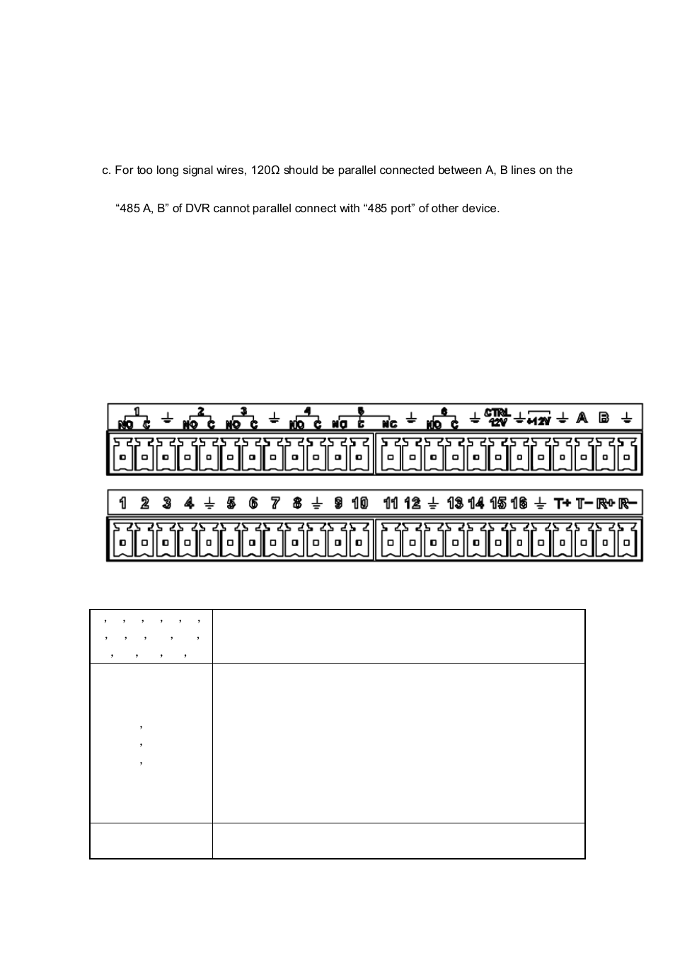 1 alarm input and output details, Alarm input and output details | AGI Security SYS-HC0851S2 User Manual | Page 59 / 266