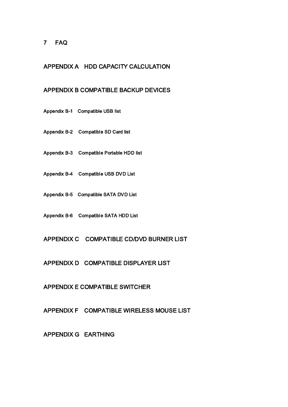 AGI Security SYS-HC0851S2 User Manual | Page 7 / 266