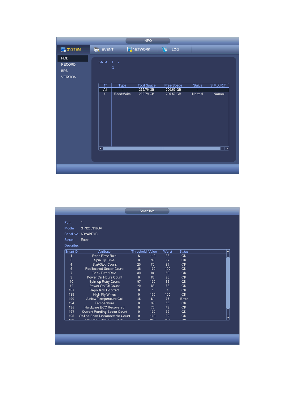 2 record info | AGI Security SYS-HC0851S2 User Manual | Page 93 / 266