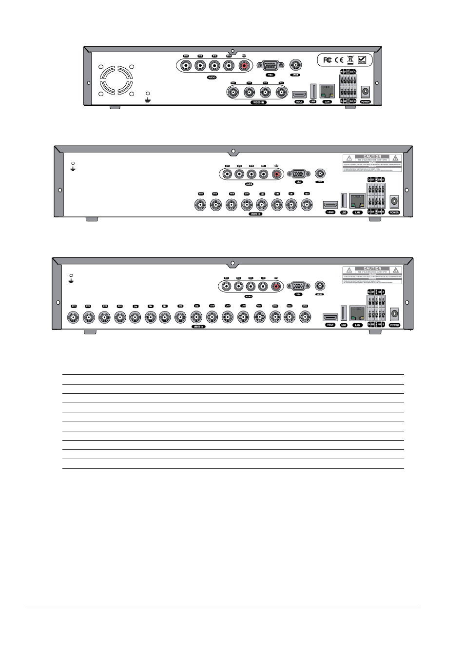 2-2. hybrid 4ch/8ch/16ch dvr | AGI Security SYS-HD0420A User Manual | Page 14 / 119