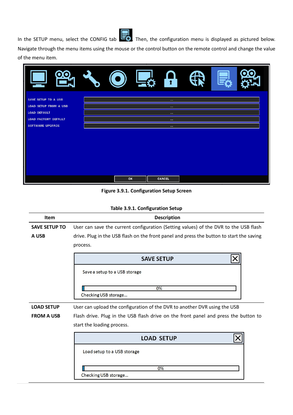 9. setup - config mode | AGI Security SYS-HD0420A User Manual | Page 42 / 119